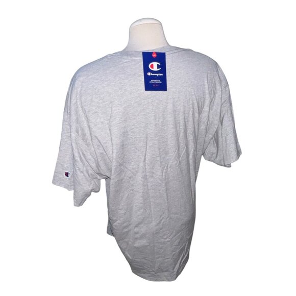 Champion California Crewneck Short Sleeve Casual T Shirt Sz XL Mens Gray - Picture 2 of 11